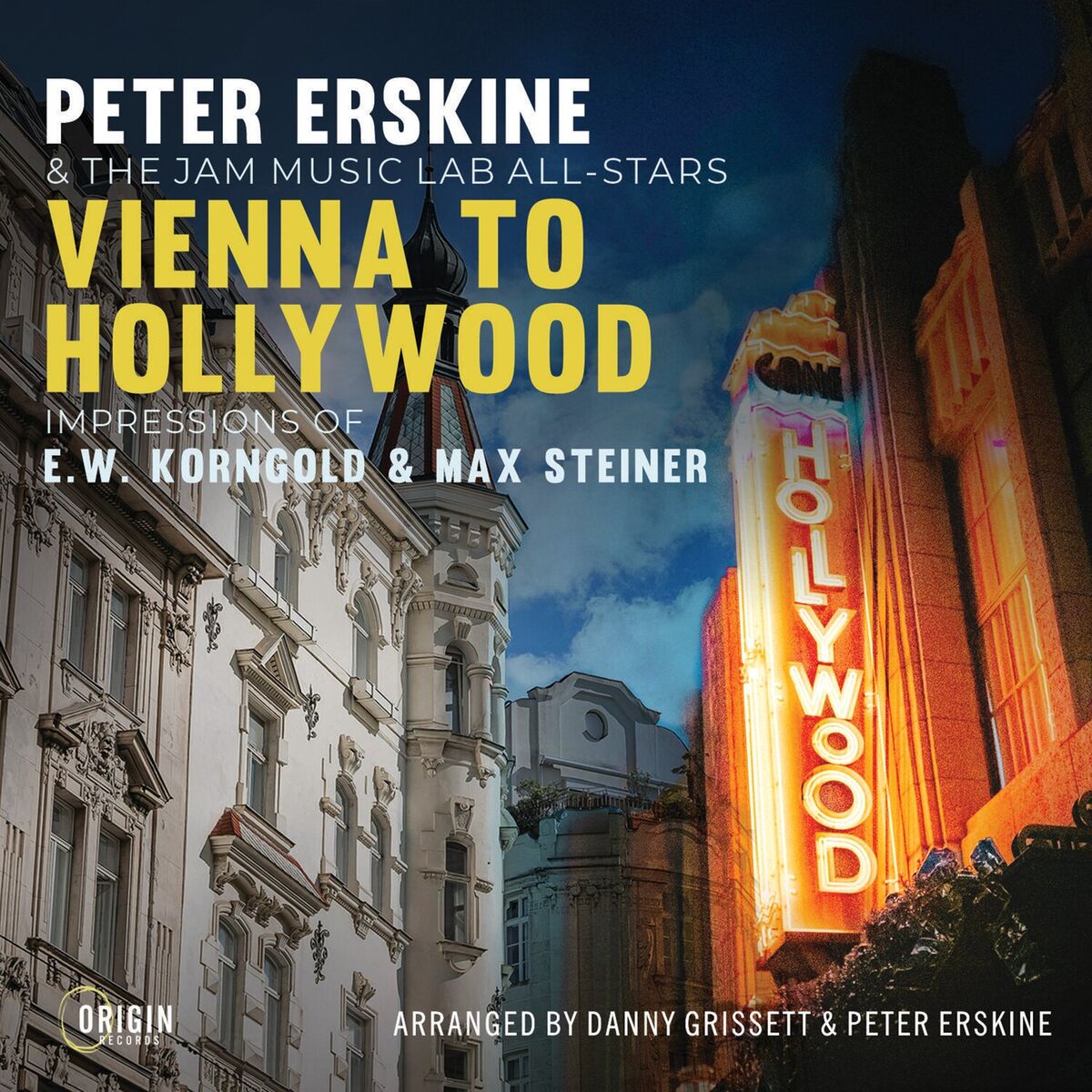 Album cover of Vienna to Hollywood: Impressions of E.W. Korngold & Max Steiner
