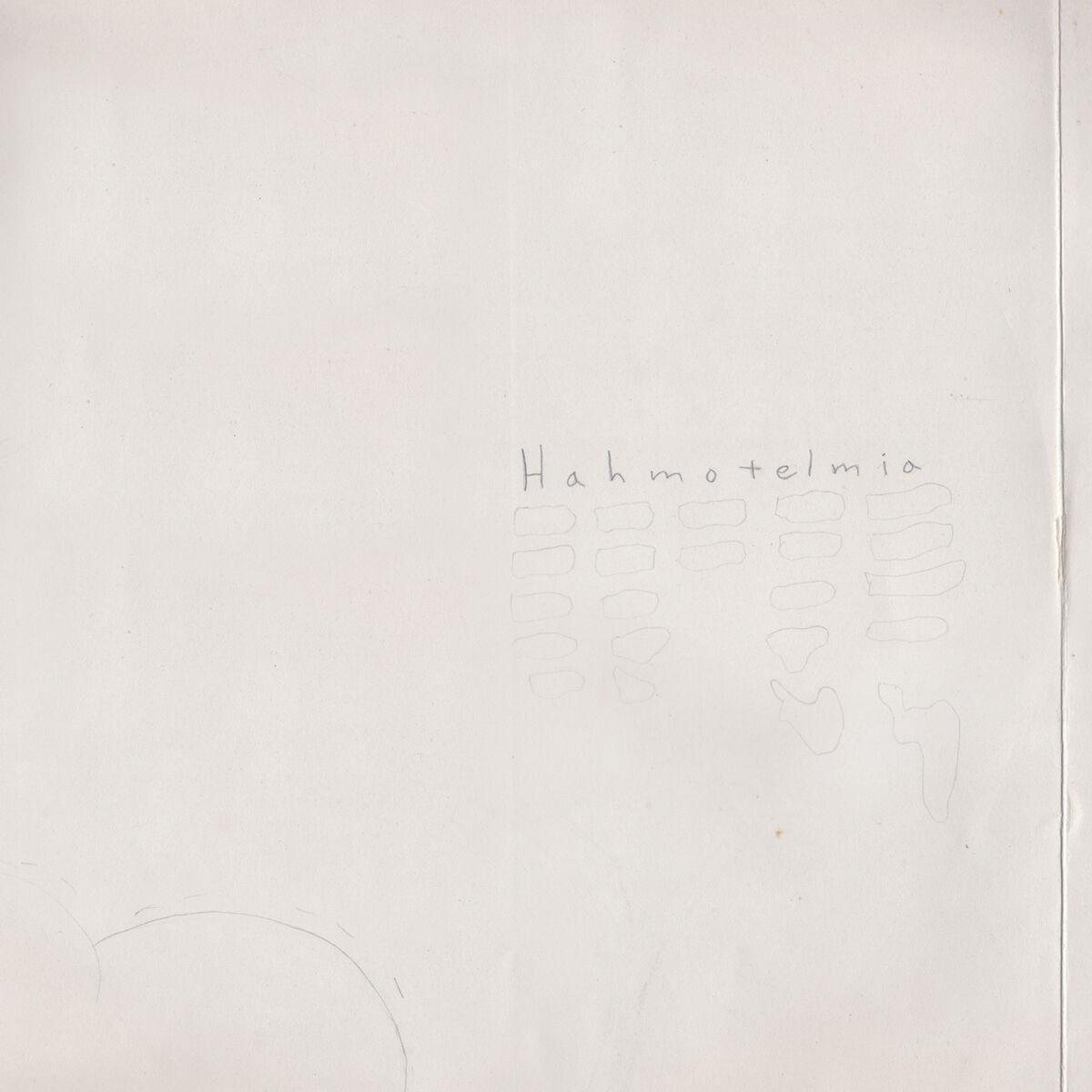 Album cover of Hahmotelmia