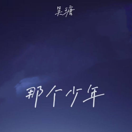 那个少年