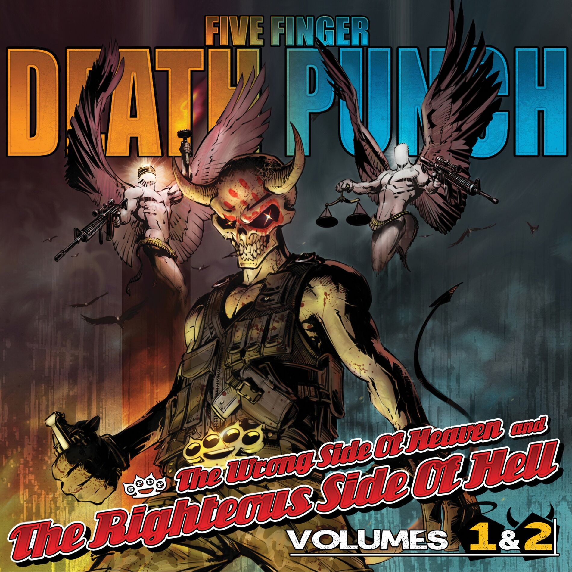 剣道 上達革命 Disc vol.1・2 FIVE FINGER DEATH PUNCH - Vol. 2-The Wrong Side of Heaven