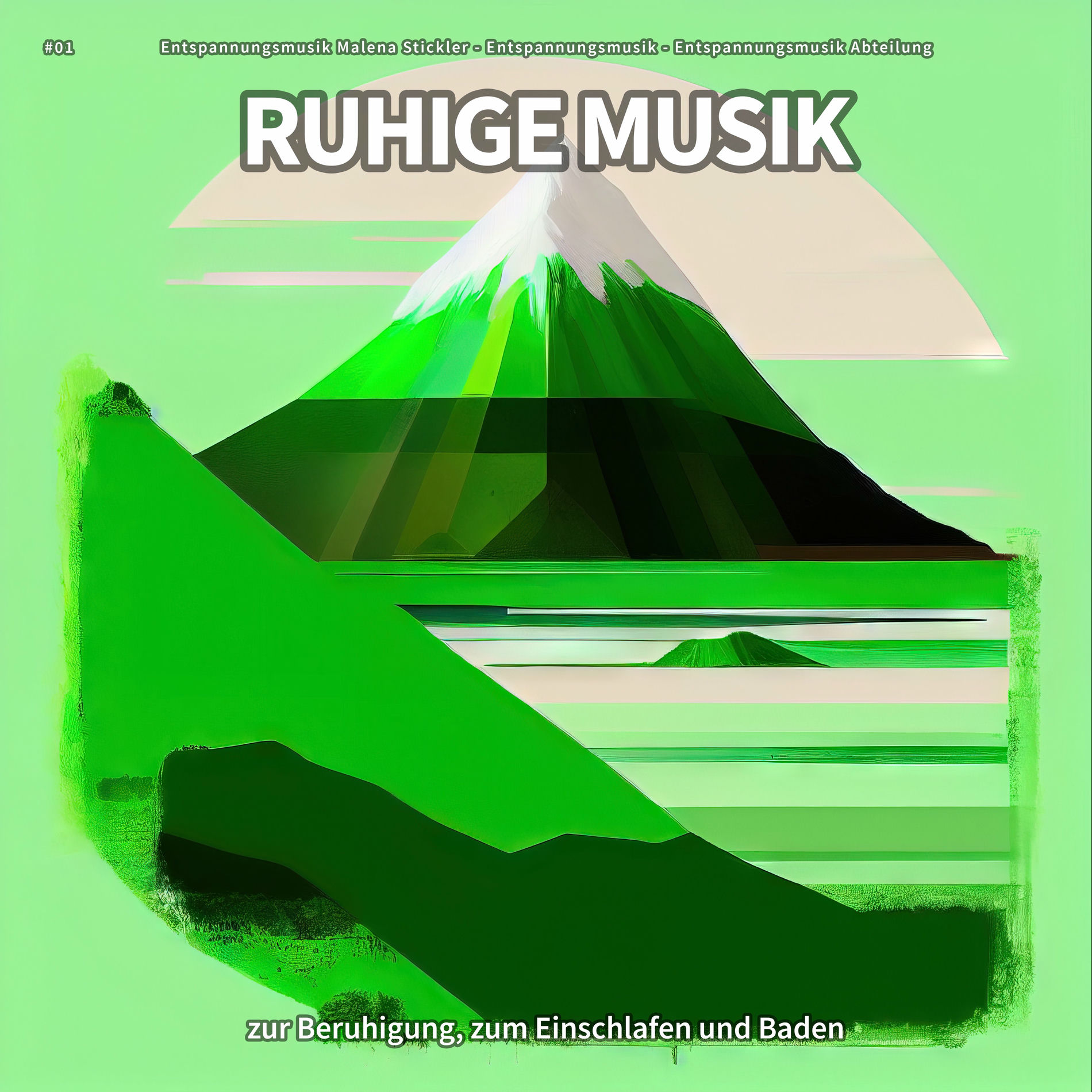 Album cover of #01 Ruhige Musik zur Beruhigung, zum Einschlafen und Baden