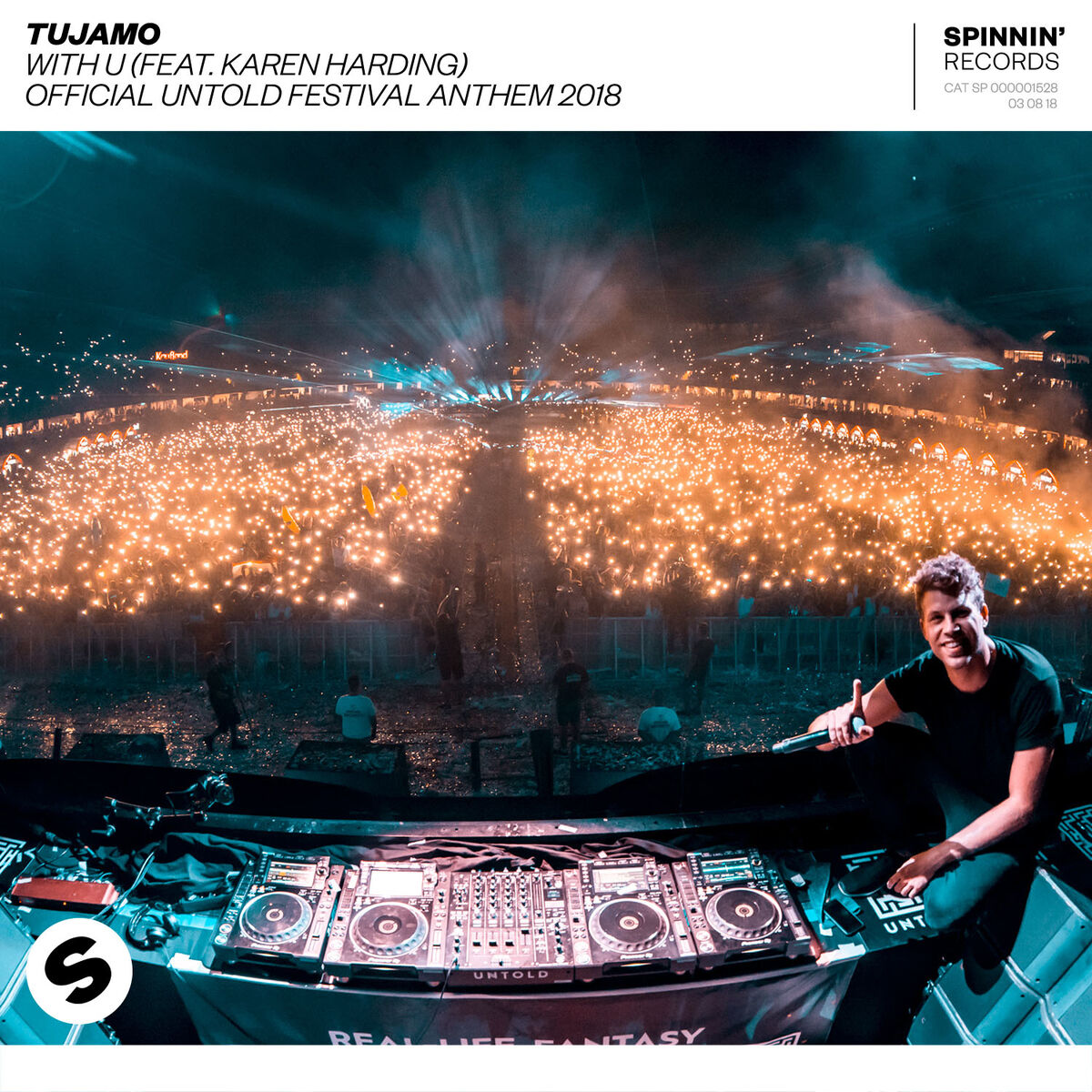 Album cover of WITH U (feat. Karen Harding) OFFICIAL UNTOLD FESTIVAL ANTHEM 2018