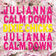 Julianna Calm Down by The Chicks album cover