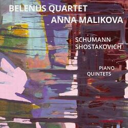 Cover of Schumann: Piano Quintet in E-Flat Major, Op. 44 - Shostakovich: Piano Quintet in G Minor, Op. 57
