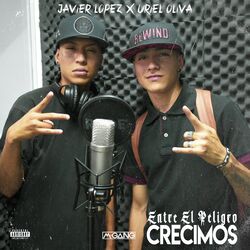 Cover of Entre El Peligro Crecimos
