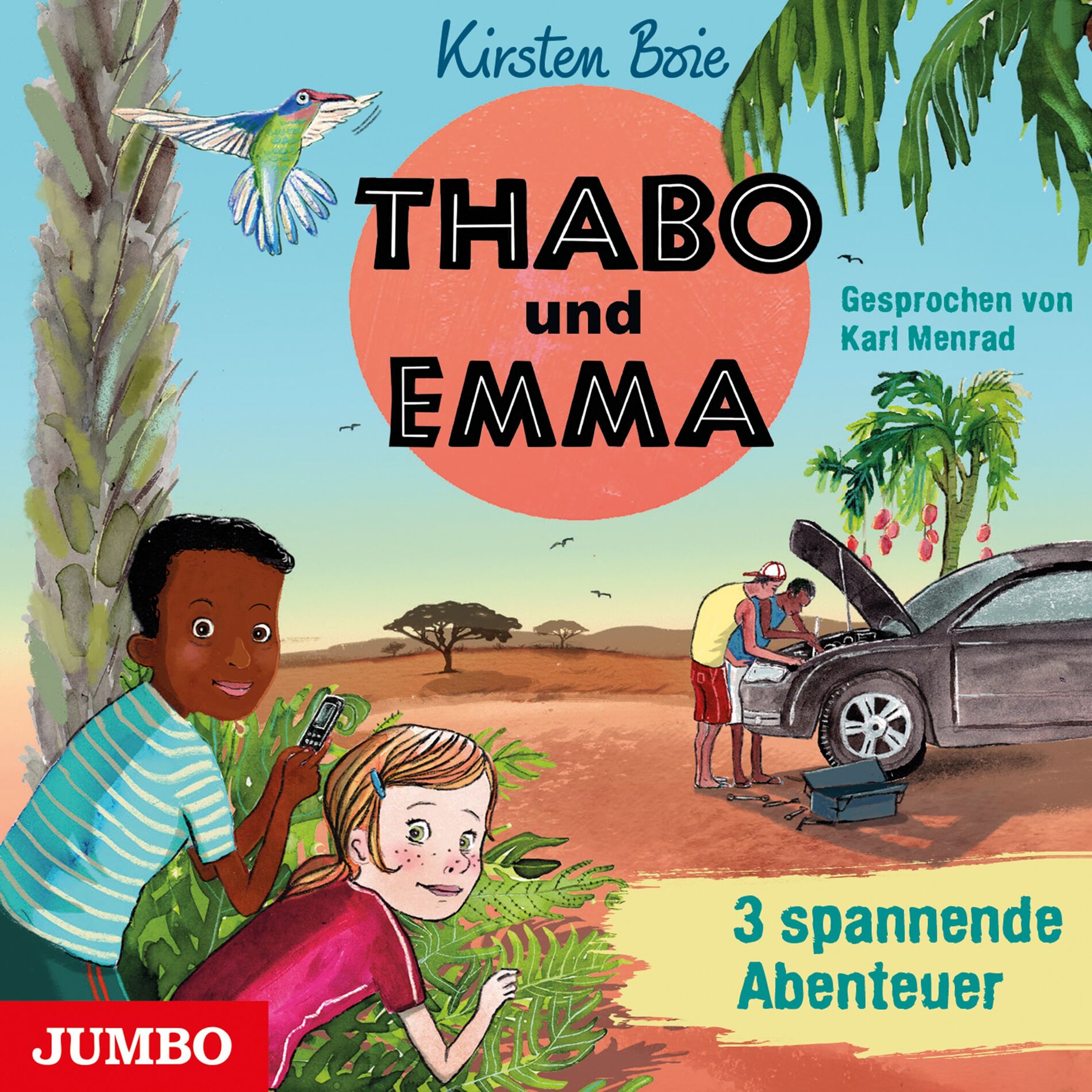 Album cover of Thabo und Emma. 3 spannende Abenteuer
