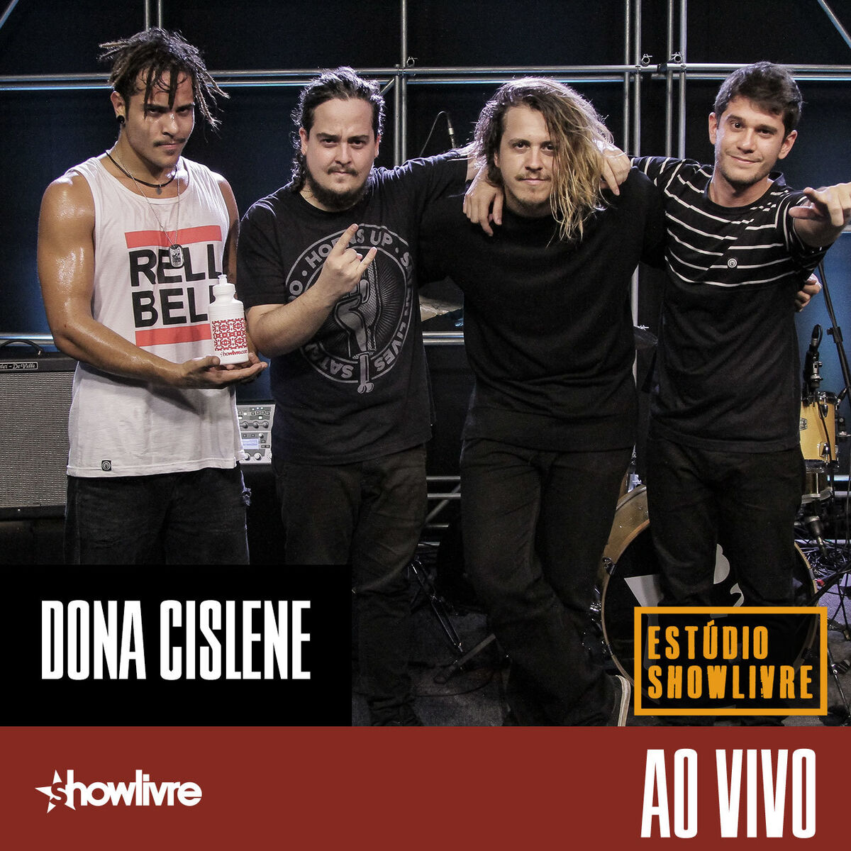 Album cover of Dona Cislene no Estúdio Showlivre (Ao Vivo)