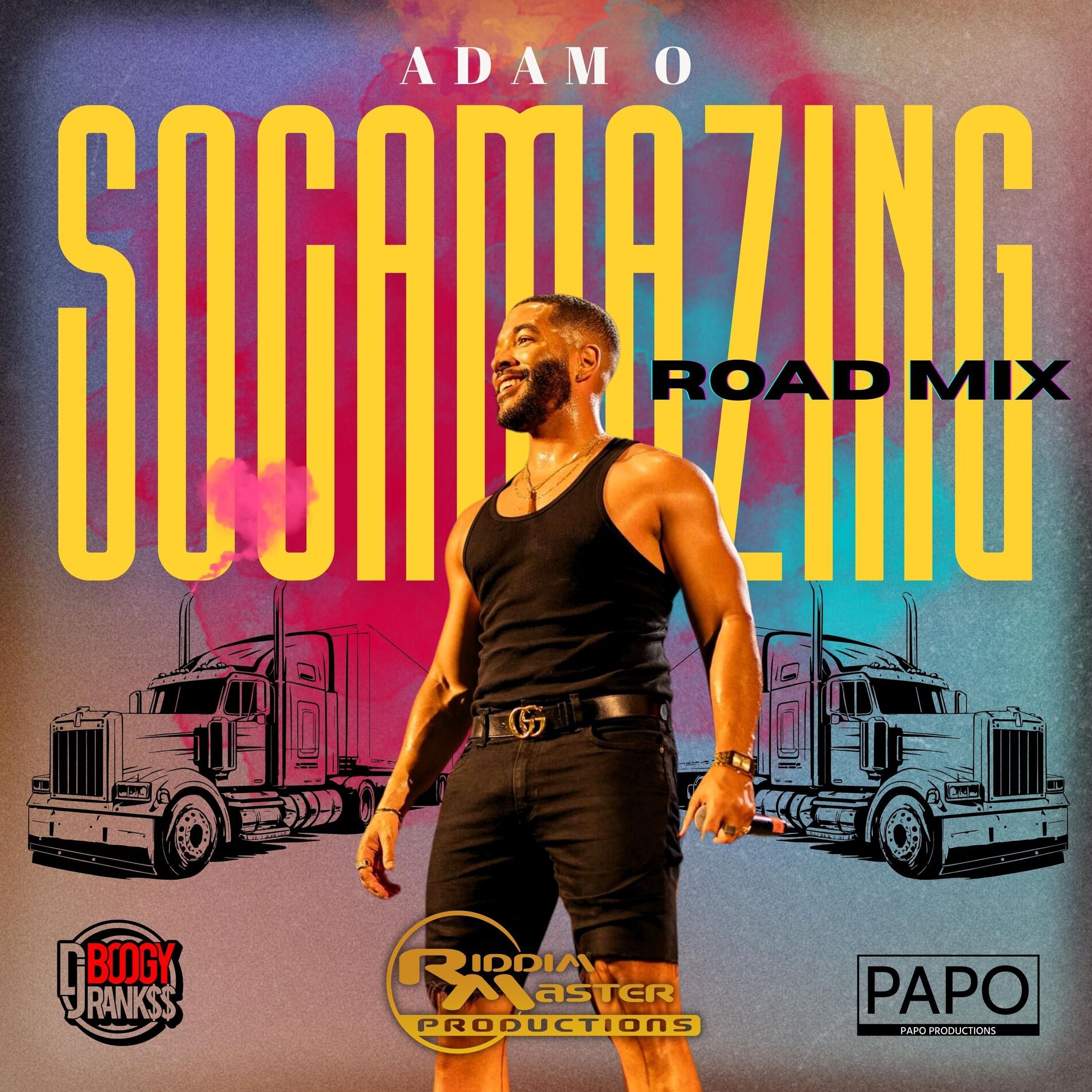 Album cover of SOCAMAZING ROAD MIX (feat. Papo Productions, Boogy Rankss & Dj Riddim Master)