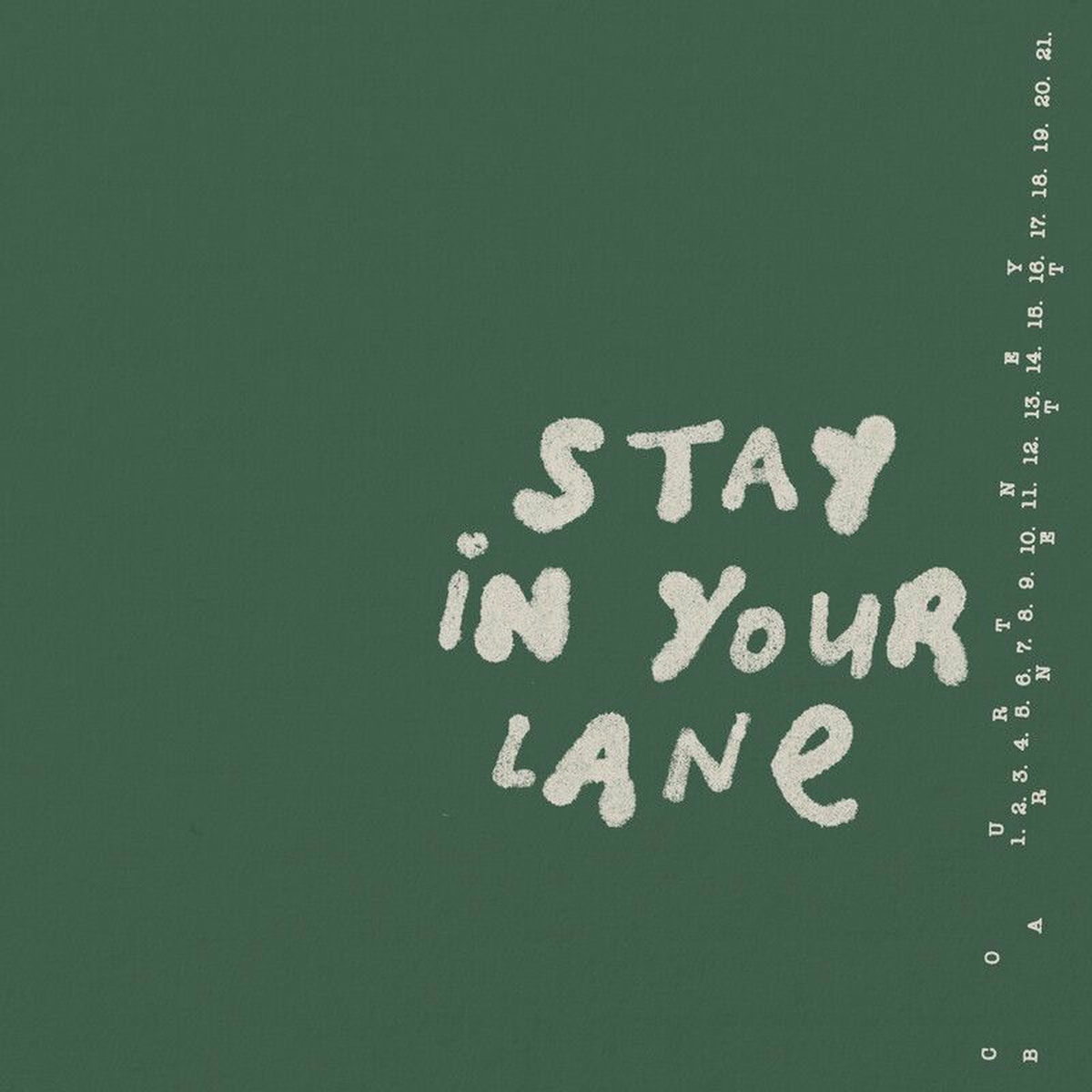 Album cover of Stay In Your Lane