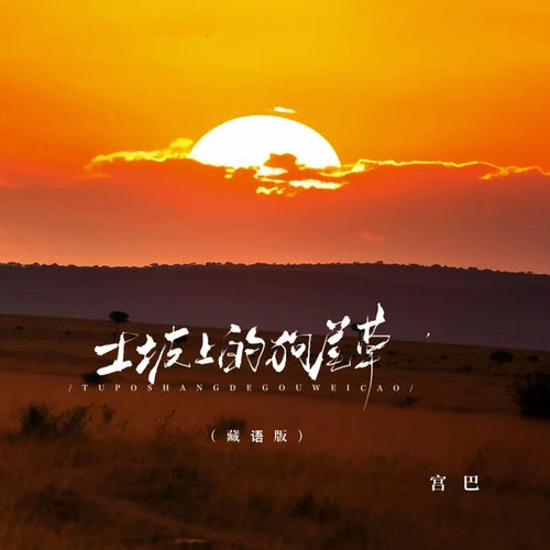 土坡上的狗尾巴草 (藏语版)