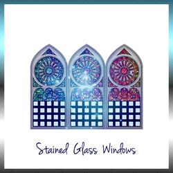 Cover of Stained Glass Windows