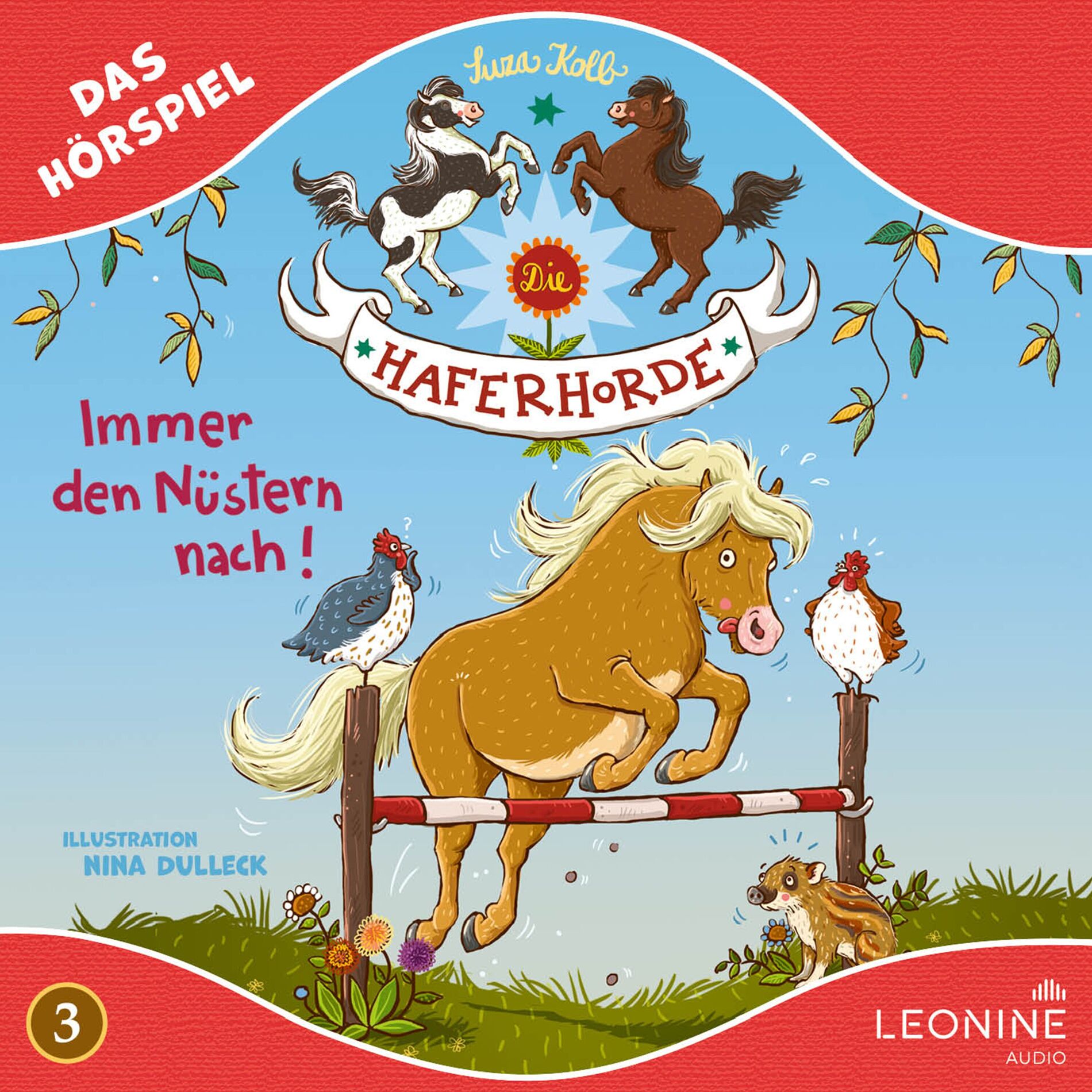 Album cover of Die Haferhorde - Immer den Nüstern nach (Hörspiel zu Band 3)