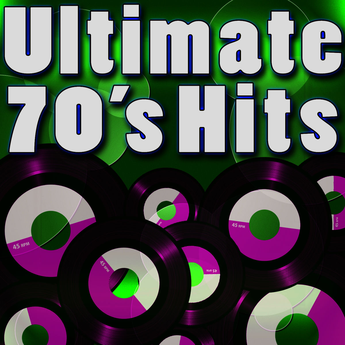 Album cover of Ultimate 70's Hits - Chart Topping Hits of the 1970's