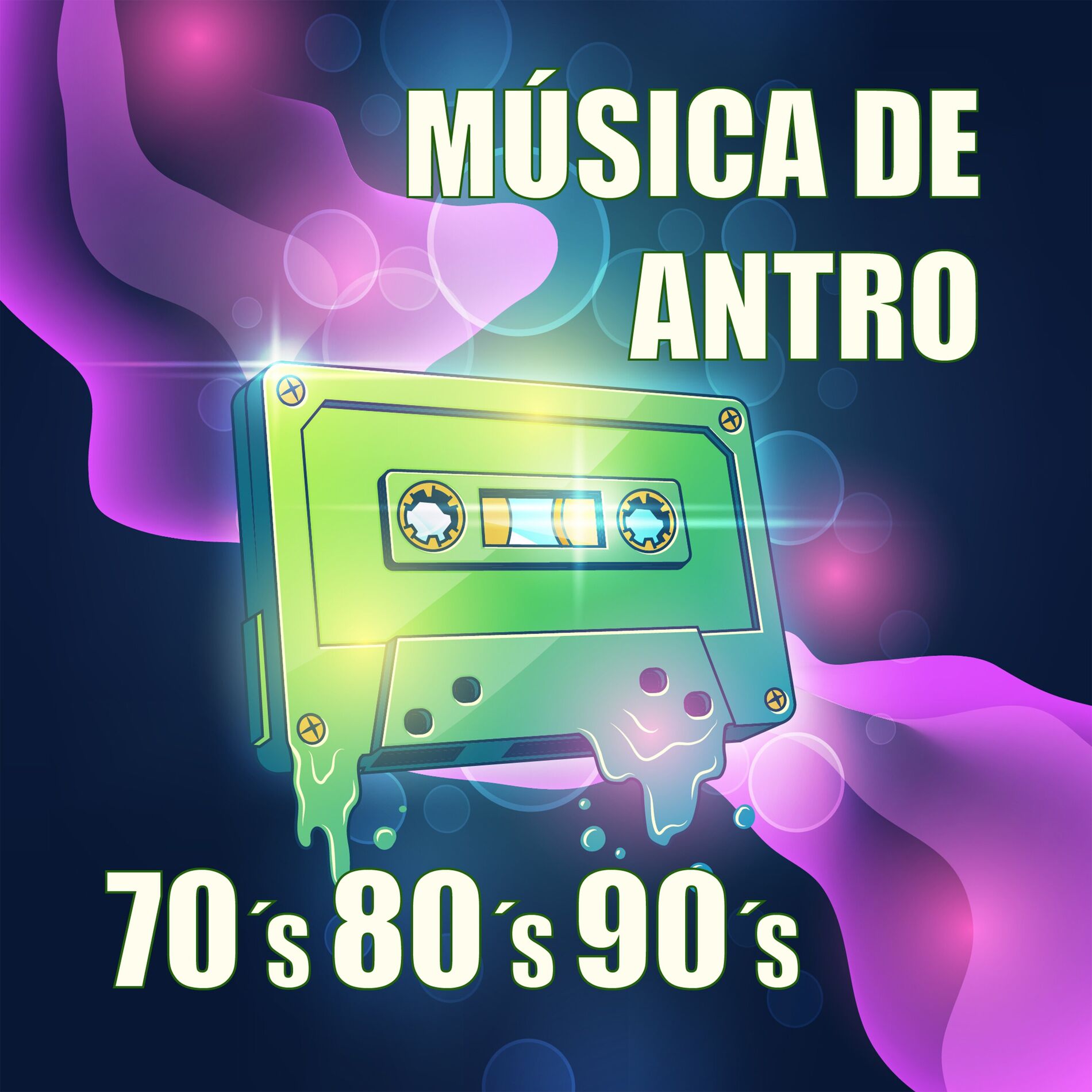 Album cover of Música de Antro de los 70, 80 y 90: Las Mejores Canciones Disco, Dance y Electrónica para Bailar