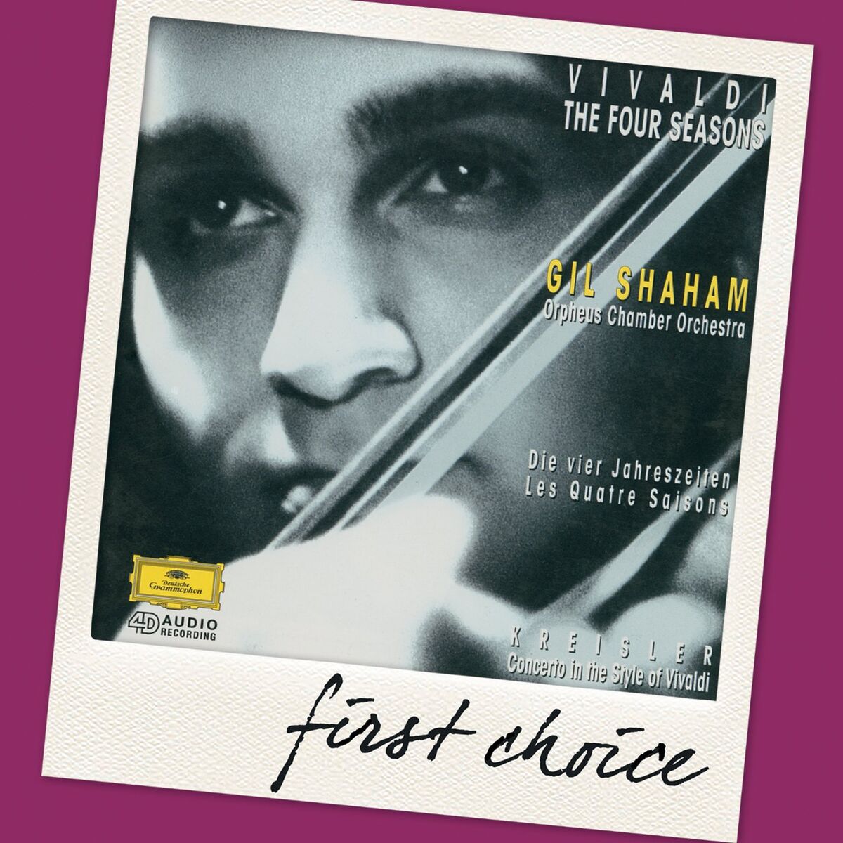 Album cover of Vivaldi: The Four Seasons / Kreisler: Concerto For Violin In The Style Of Vivaldi