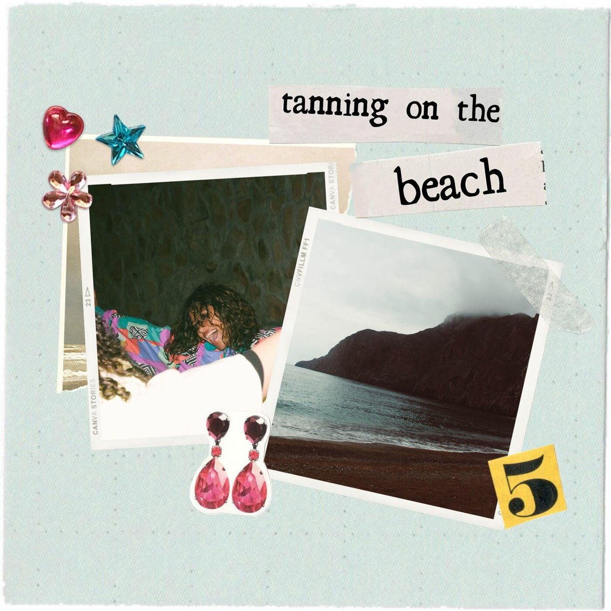Album cover of tanning on the beach