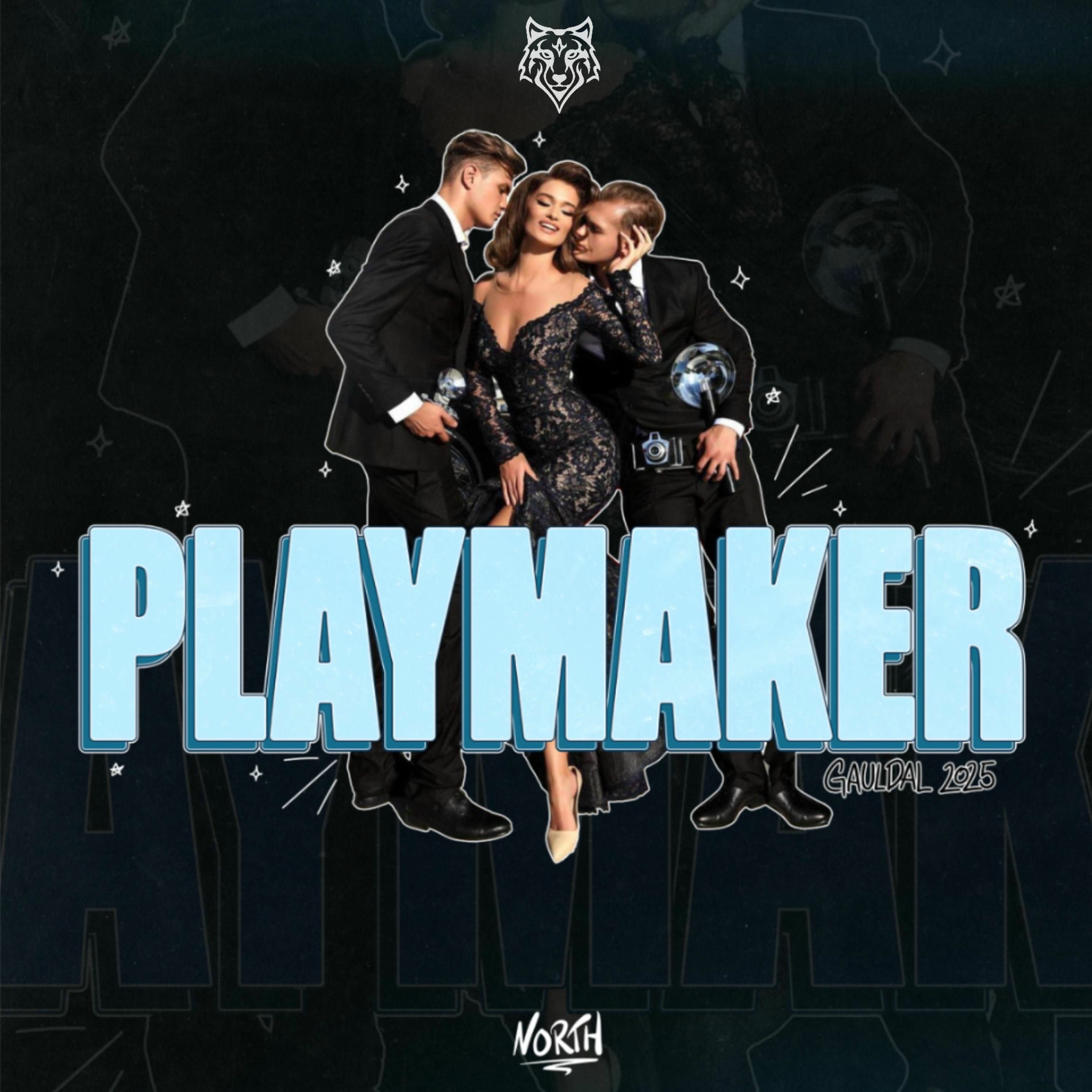 Album cover of PLAYMAKER 2025 (Hjemmesnekk) (feat. fakkali, fingrid, ane-HD, elSYRI & friday)