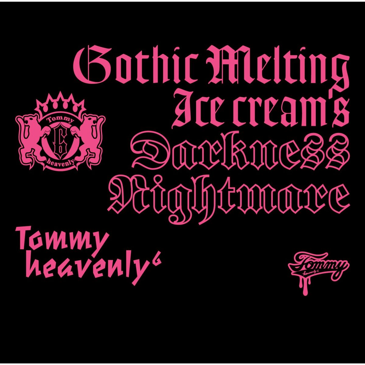 Album cover of Gothic Melting Ice cream's Darkness Nightmare