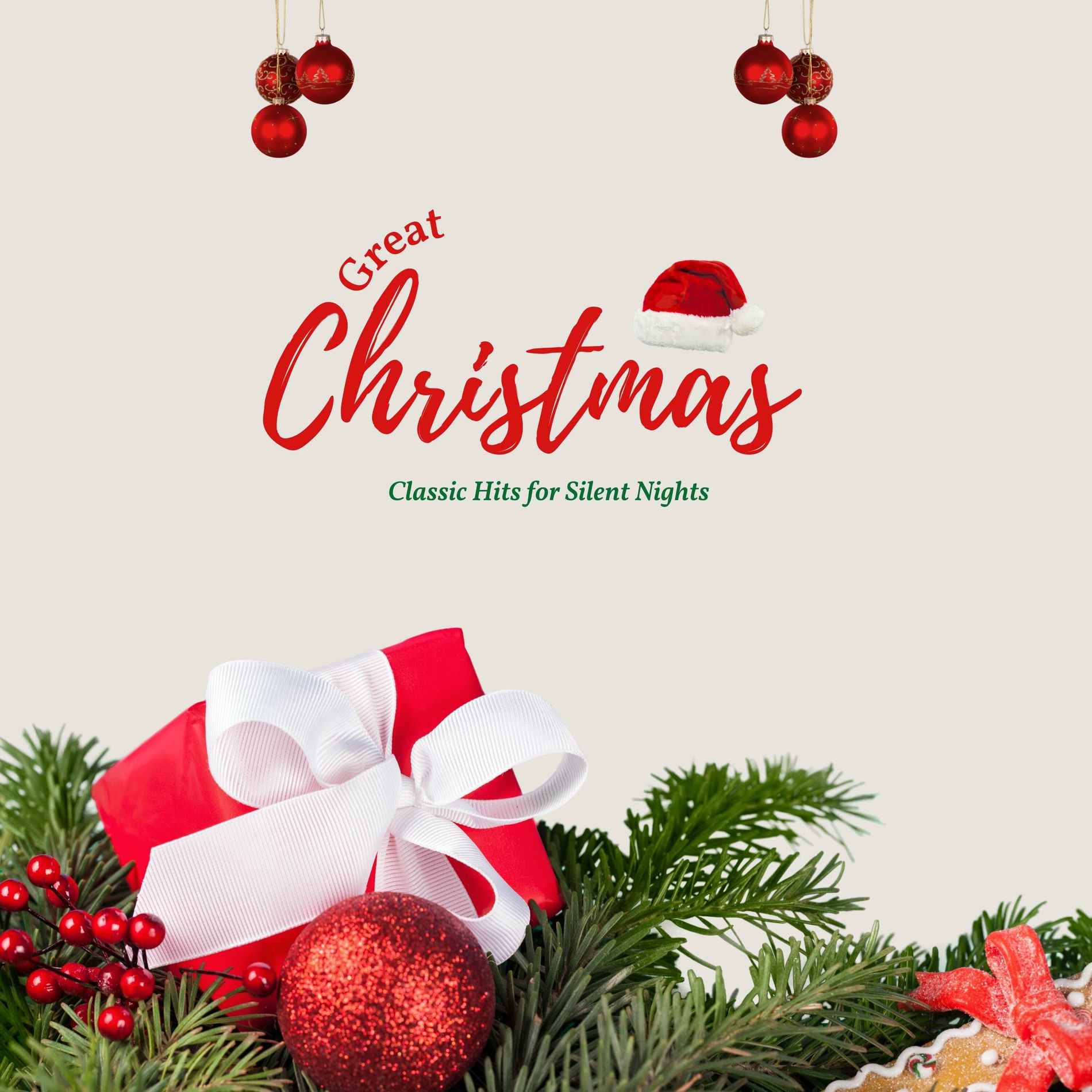 Album cover of Great Christmas Classic Hits for Silent Night