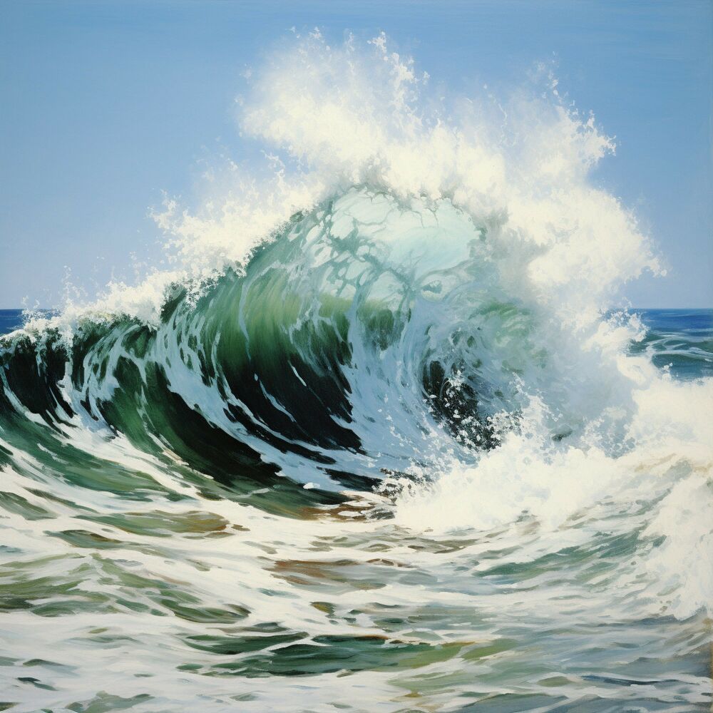 Picture of Serenidad Junto Al Mar: Olas Tranquilas