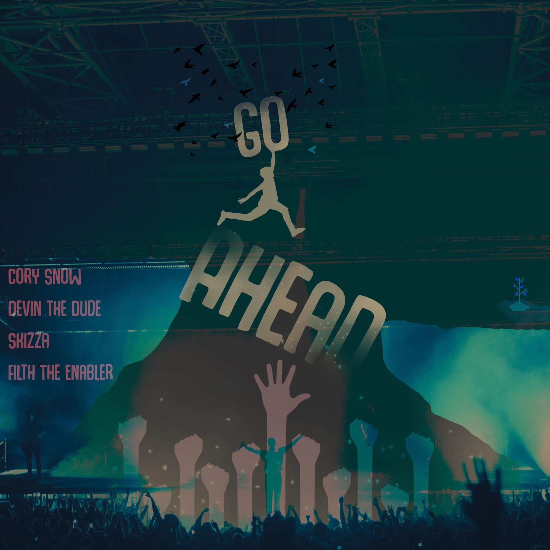 Album cover of Go Ahead (feat. Devin the Dude, Skizza & Filth the Enabler)