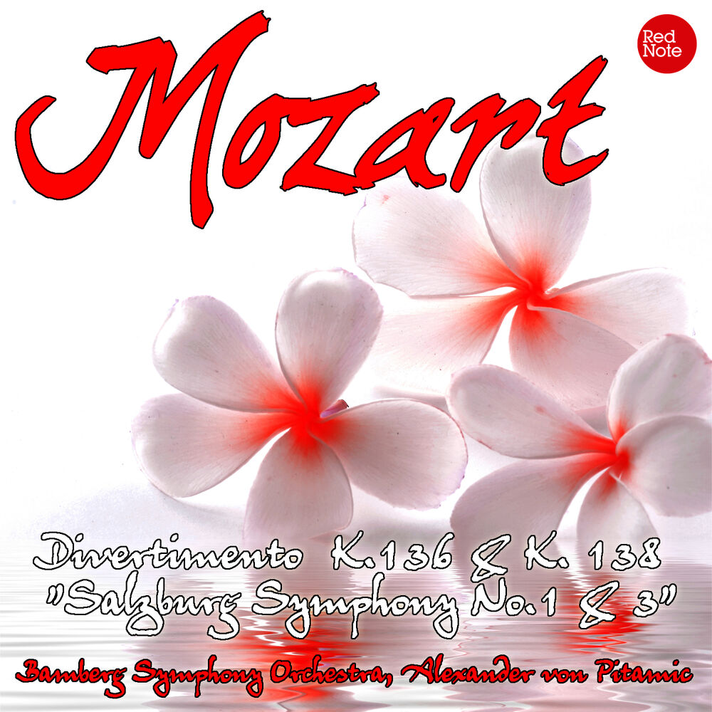 Picture of Mozart: Divertimento K.136 & K. 138 "Salzburg Symphony No.1 & 3"