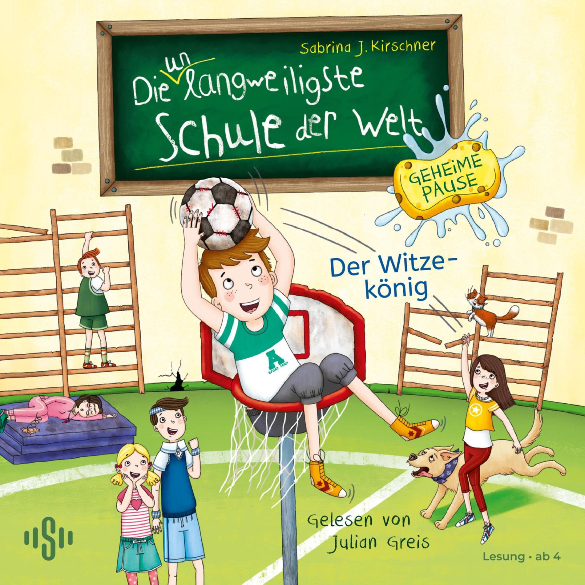Album cover of Die unlangweiligste Schule der Welt. Geheime Pause 2: Der Witzekönig