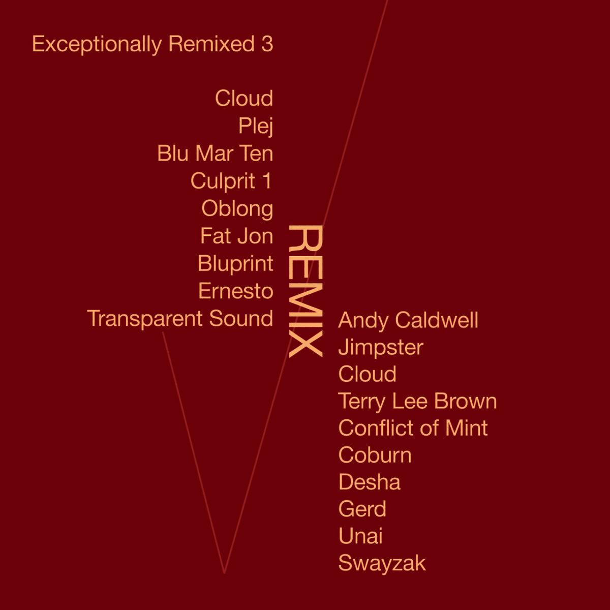 Album cover of Exceptionally Remixed 3