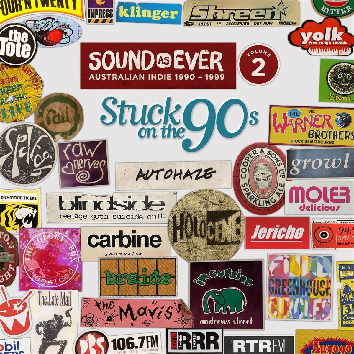 Album cover of Stuck on the 90s: Sound as Ever (Australian Indie 1990-1999), Vol. 2