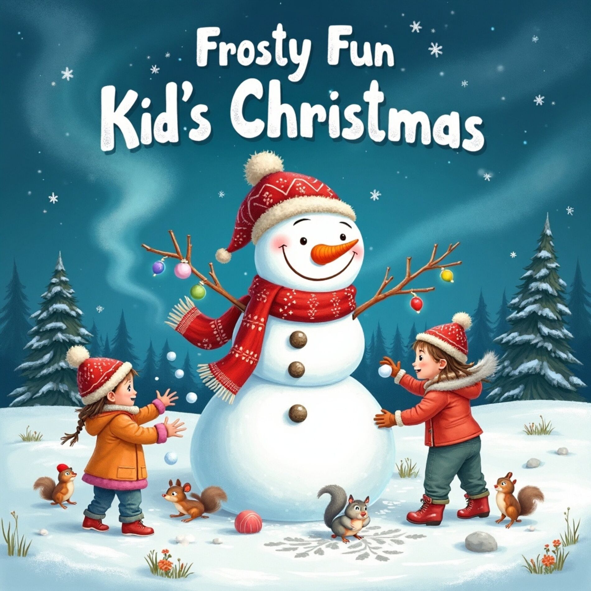 Album cover of Frosty Fun Kid’s Christmas