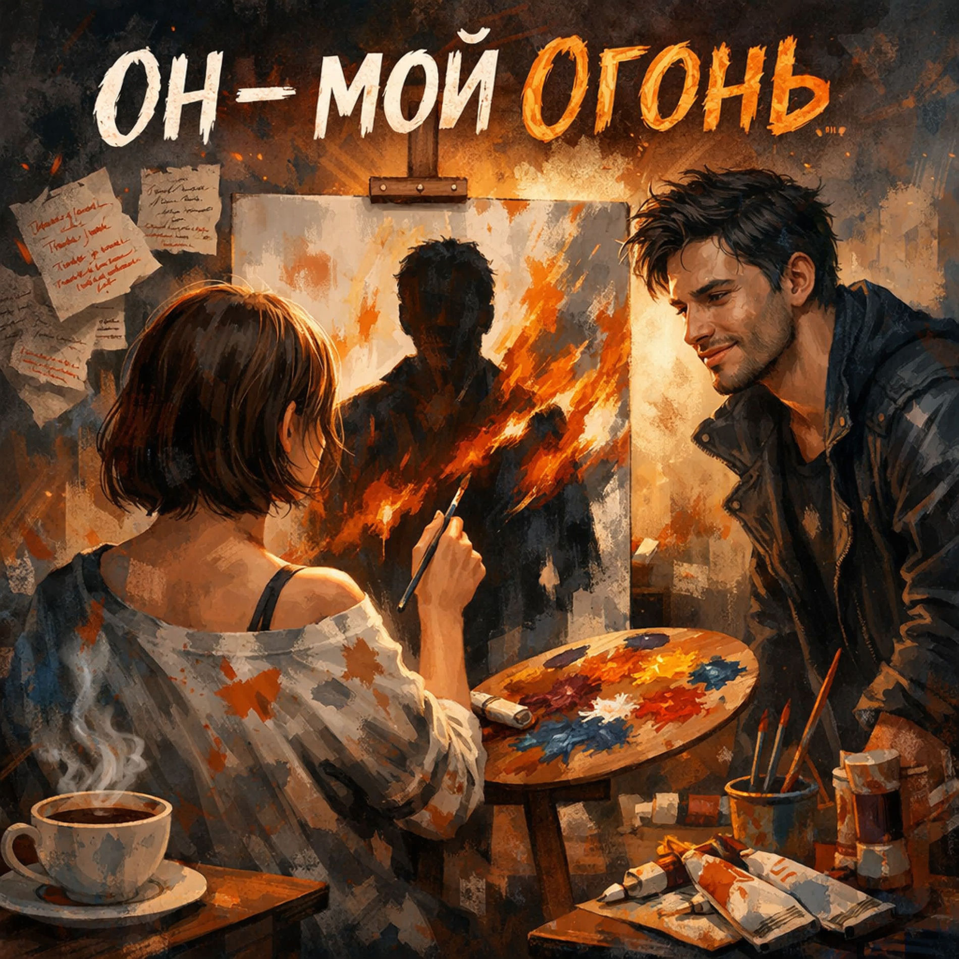 Album cover of Он - мой огонь