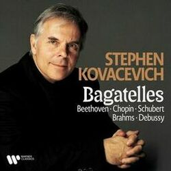 Cover of Bagatelles. Beethoven, Chopin, Schubert, Brahms & Debussy