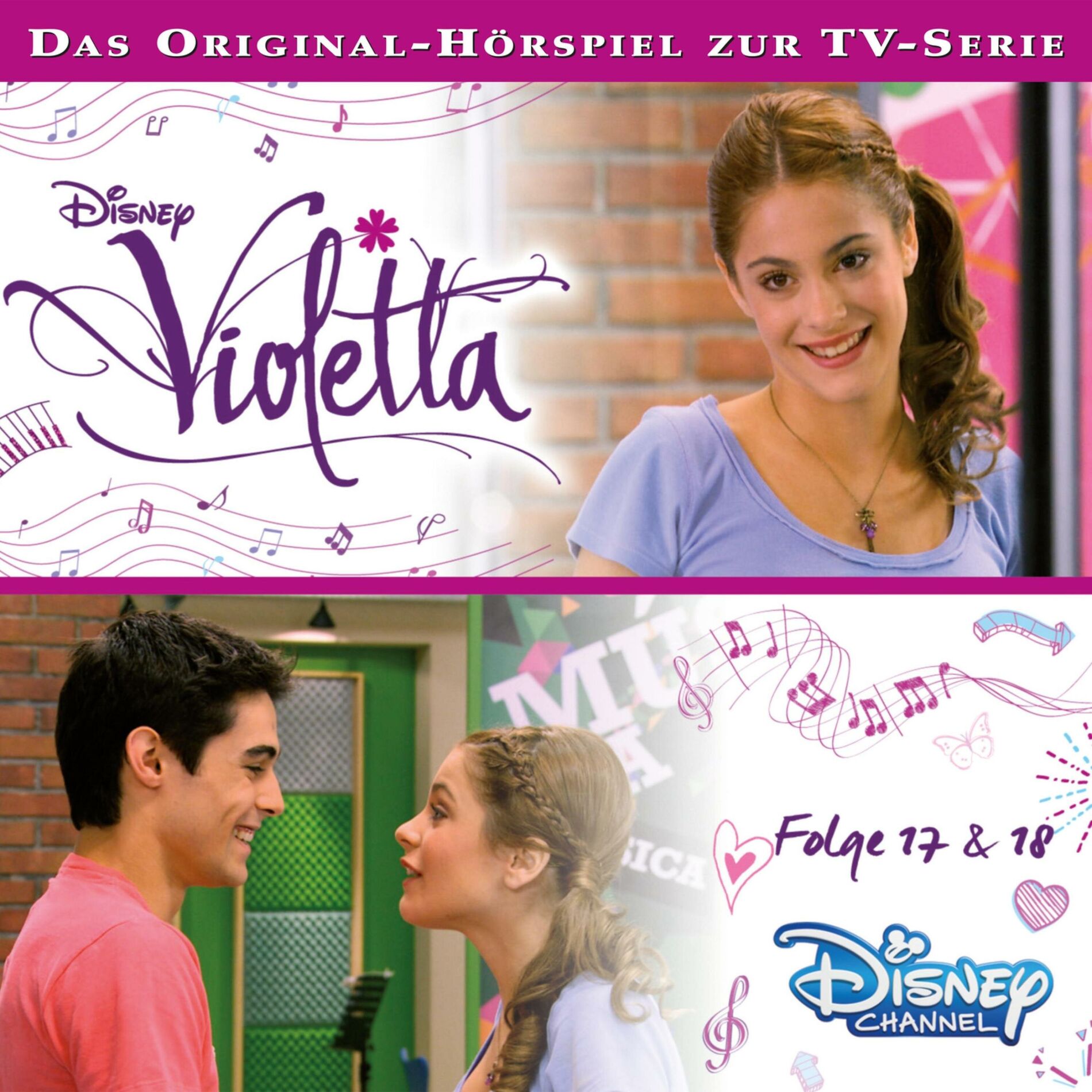 Album cover of Violetta: Folge 17 & 18 (Hörspiel zur Disney TV-Serie)