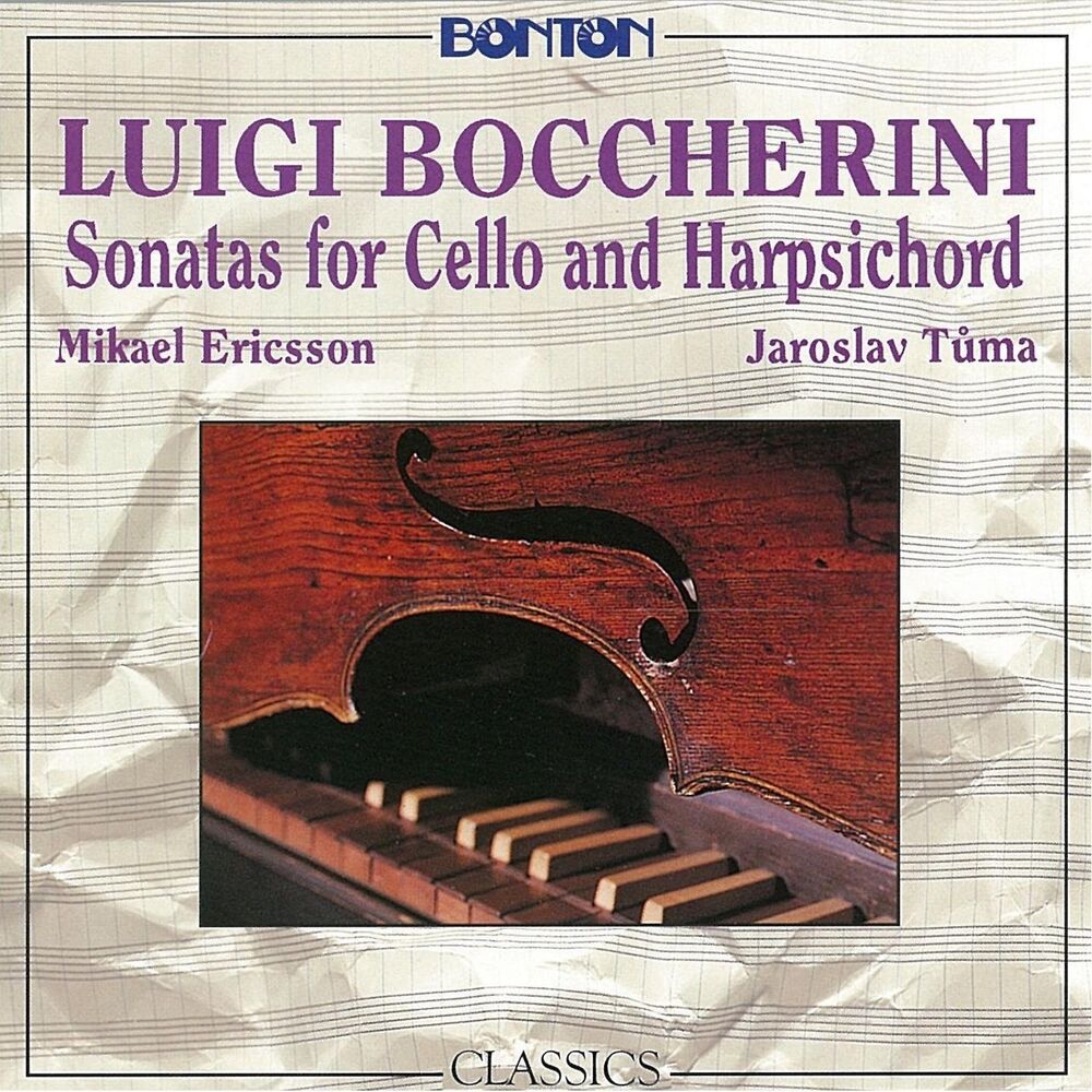 Picture of Boccherini: Sonatas for Cello and Harpsichord