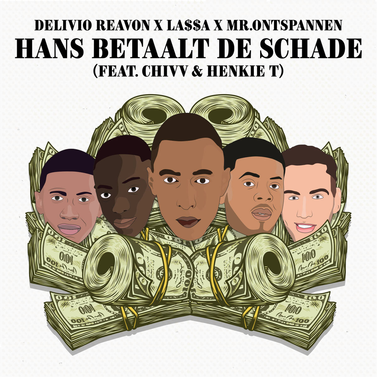 Album cover of Hans Betaalt De Schade (feat. Chivv & Henkie T)