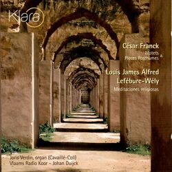 Cover of Franck: Motets & Pièces Posthumes - Lefébure-Wely: Meditaciones religiosas (VRT Muziek Edition)