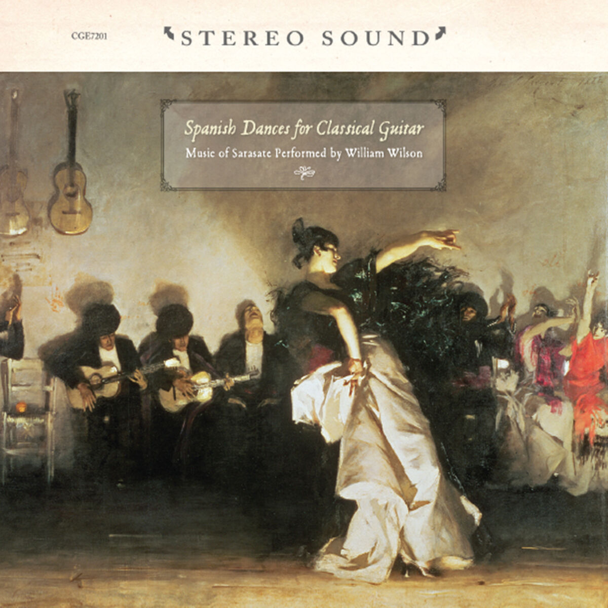 Album cover of Spanish Dances for Classical Guitar: Music of Sarasate