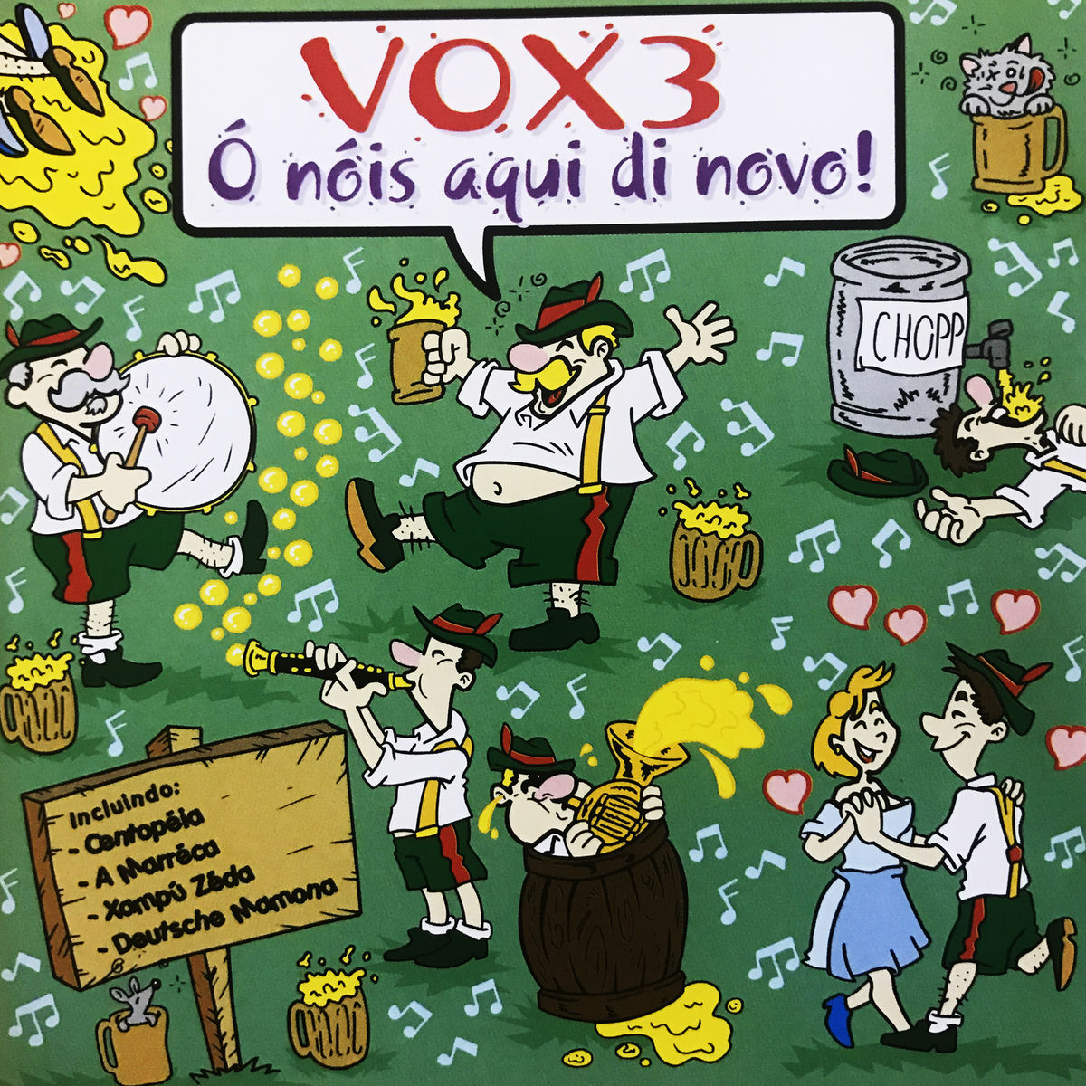Album cover of Ó Nóis Aqui Di Novo