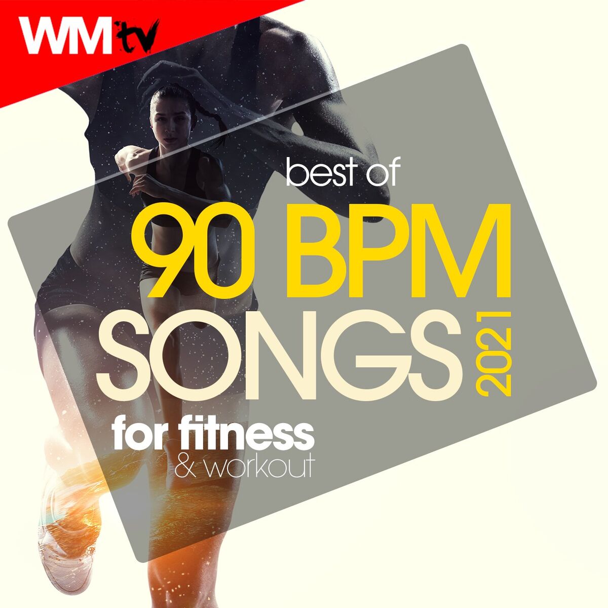 Album cover of Best Of 90 Bpm Songs 2021 For Fitness & Workout (60 Minutes Non-Stop Mixed Compilation for Fitness & Workout 90 Bpm)