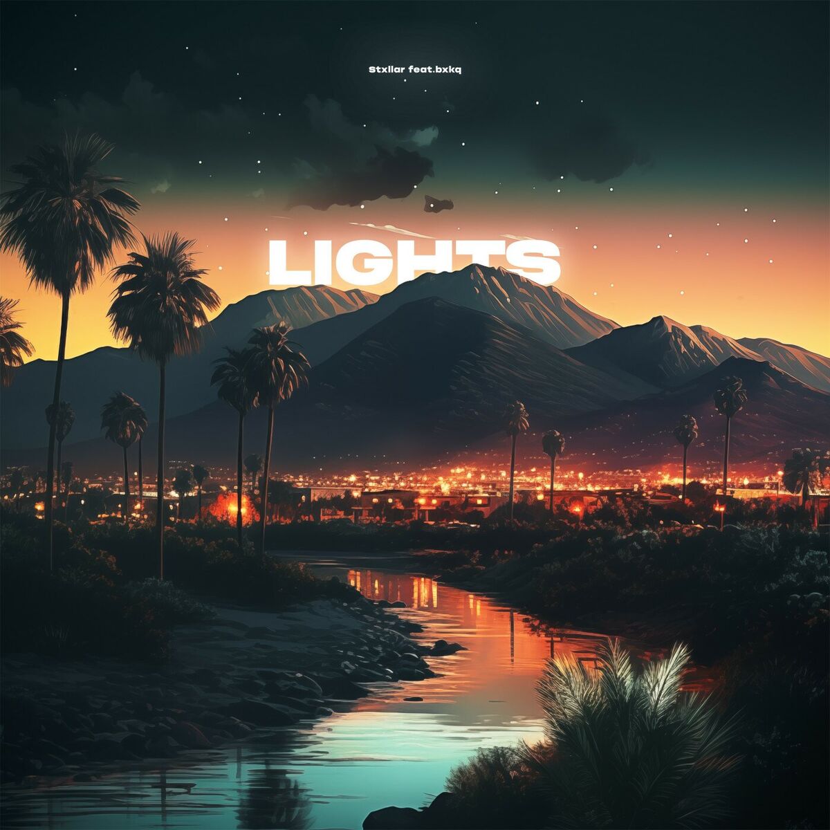 Album cover of Lights (feat. bxkq)