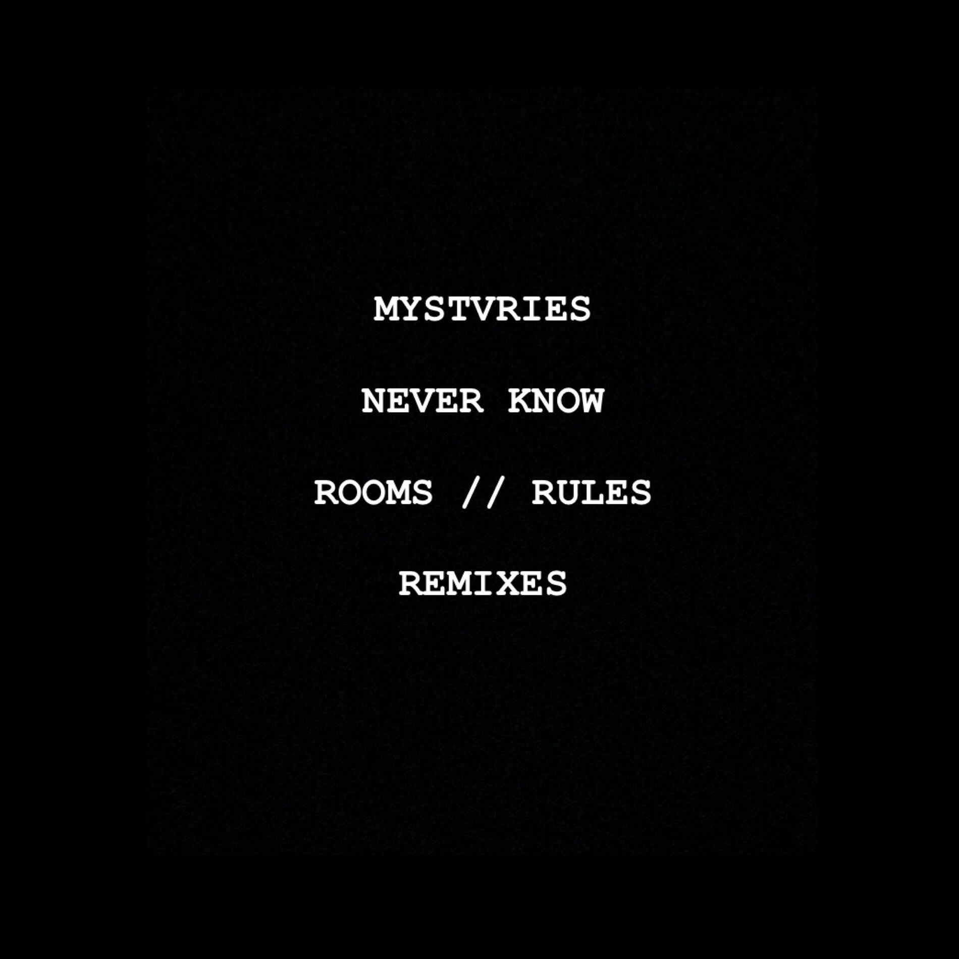Album cover of Never Know Remixes
