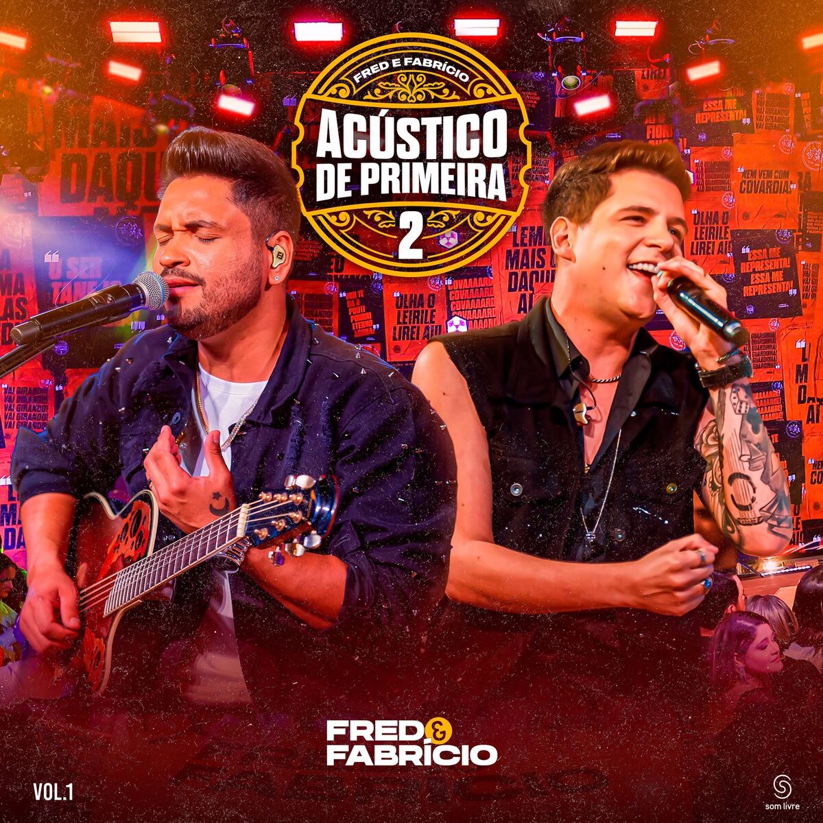 Album cover of Acústico de Primeira 2, Vol. 1 (Ao Vivo)