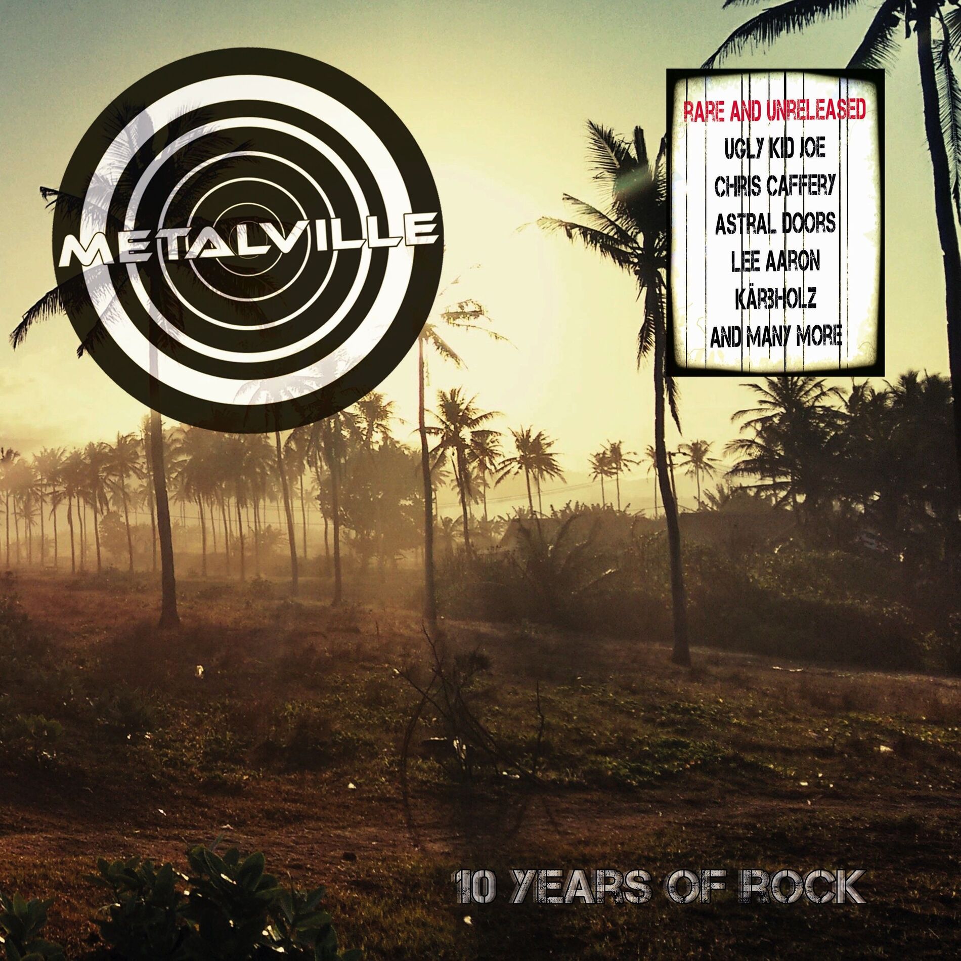 Album cover of Metalville: 10 Years of Rock
