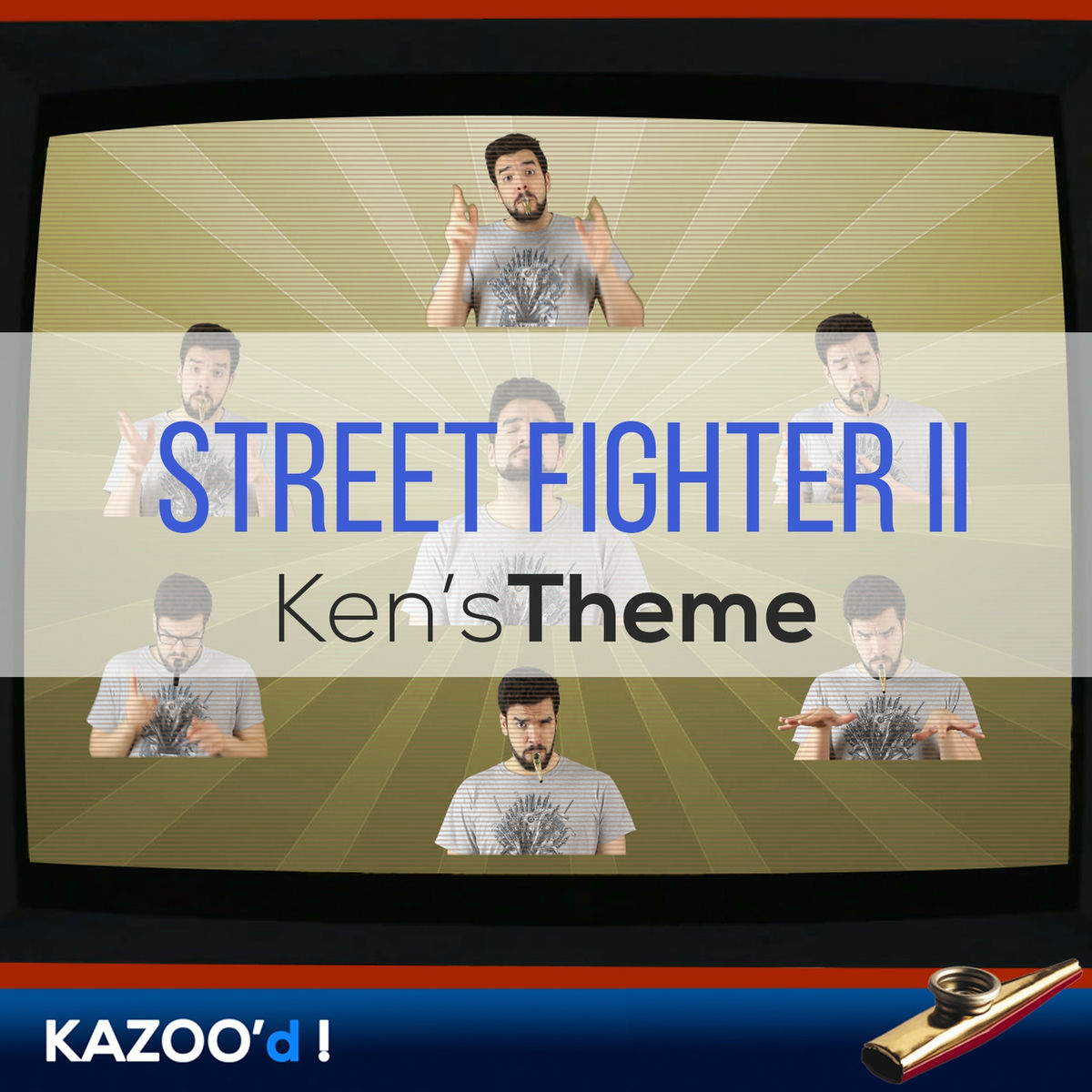 Album cover of Street Fighter 2 - Ken's Theme... Kazoo'd!