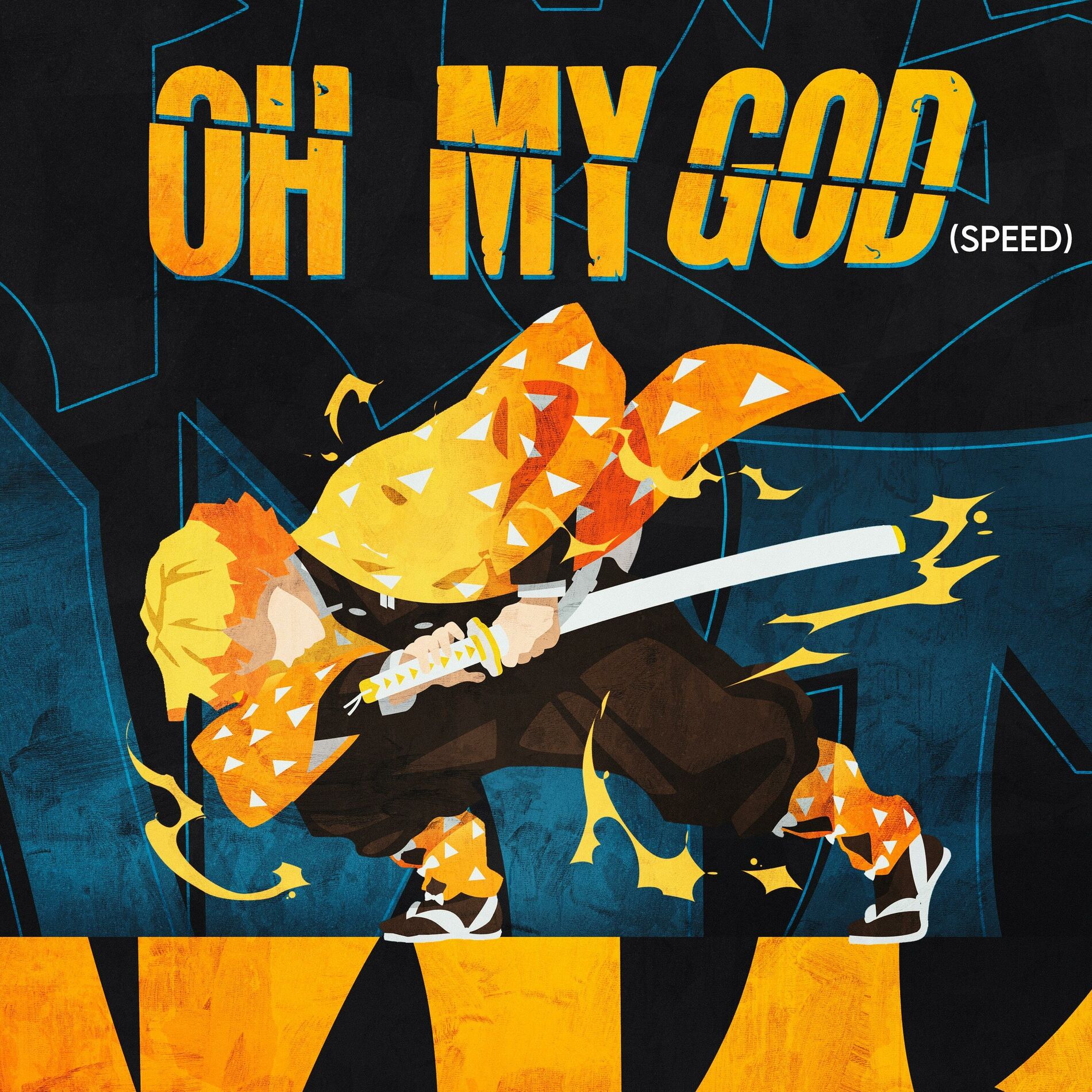 Album cover of Oh My God(speed) [Zenitsu Demon Slayer] (feat. kaalah)