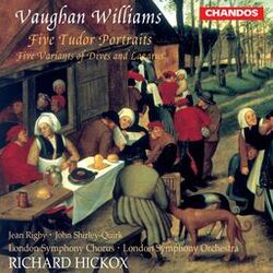 Cover of Vaughan Williams: 5 Tudor Portraits & Variants of Dives & Lazarus