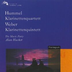 Cover of Hummel: Clarinet Quartet; Weber: Clarinet Quintet