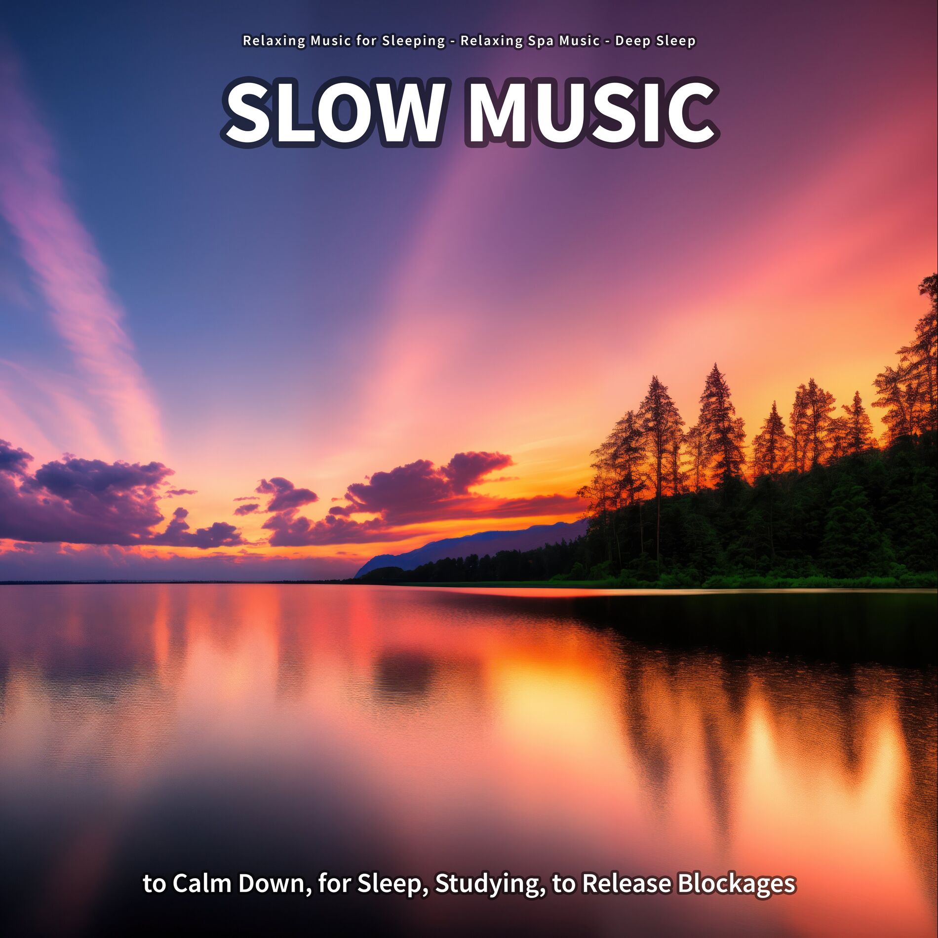 Album cover of Slow Music to Calm Down, for Sleep, Studying, to Release Blockages