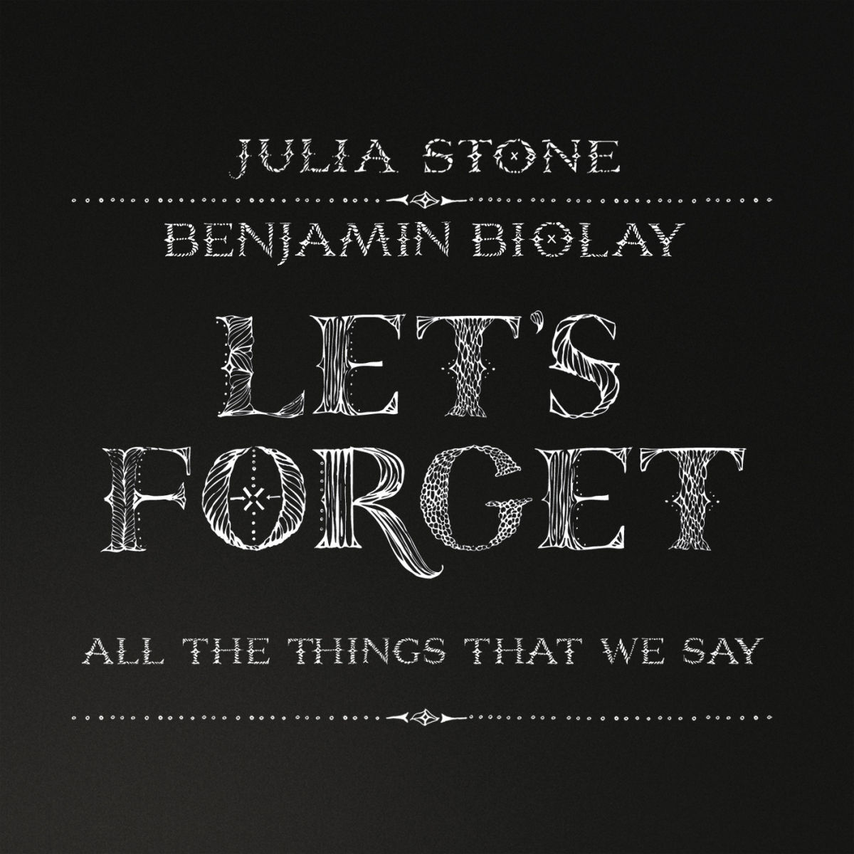 Album cover of Let's Forget (feat. Benjamin Biolay)