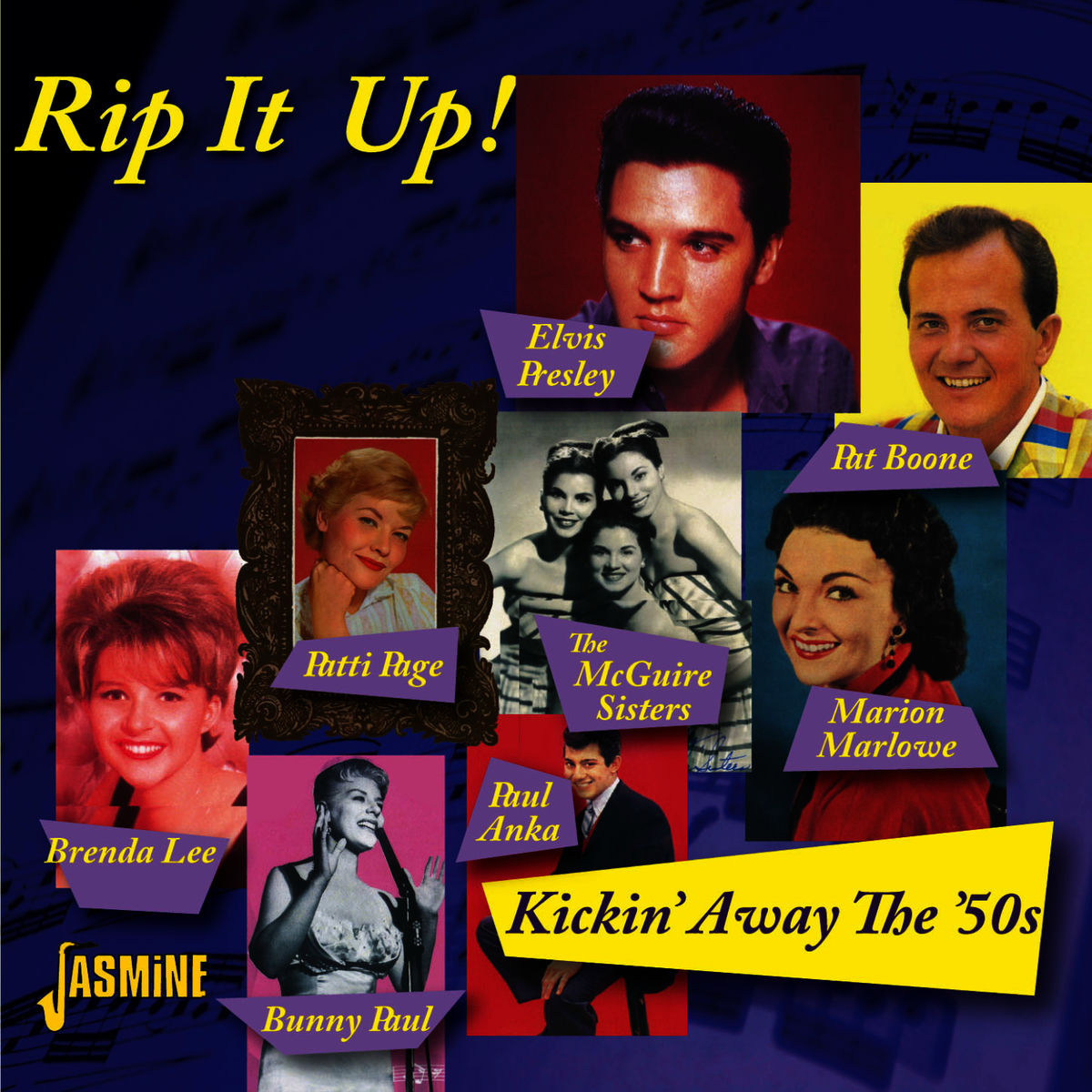 Album cover of Rip It Up - Kickin' Away The '50s